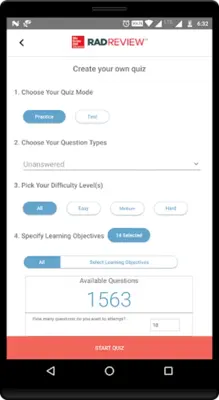 RADReview android App screenshot 3